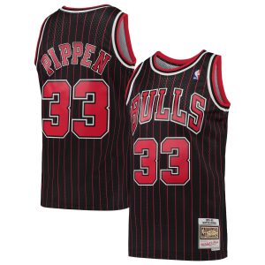 Mitchell & Ness Classy Scottie Pippen Chicago Bulls Black Hardwood Classics Swingman Jersey Upgrade your fan gear! Order this premium jersey today.