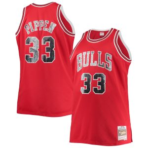 Mitchell & Ness Scottie Phenomenal Pippen Chicago Bulls Red Big & Tall 1997/98 NBA 75th Anniversary Diamond Swingman Jersey Hurry! Exclusive offer. Get your hands on this outstanding jersey right away.