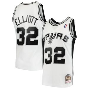 Mitchell & Ness Sean Elliott Phenomenal San Antonio Spurs White 1998/99 Hardwood Classics Swingman Jersey Join the elite! Get this exclusive jersey.