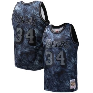 Mitchell & Ness Shaquille O'Neal Los Angeles Lakers Black Premium Hardwood Classics 1996/97 Tie Dye Swingman Jersey Designed for performance! Get this functional jersey.