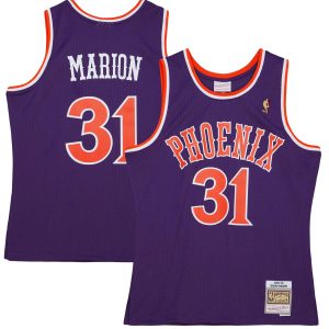 Mitchell & Ness Shawn Marion Phoenix Suns Purple Premium 2005/06 Hardwood Classics Swingman Jersey Show your dedication! Own this special jersey for your team.
