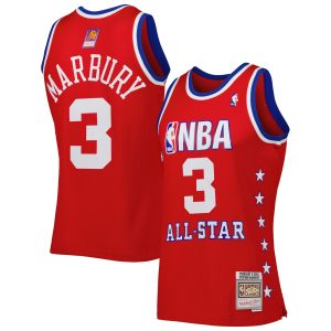 Mitchell Charming & Ness Stephon Marbury Western Conference Red 2003 All Star Game Swingman Jersey Perfect fit! Order this comfortable jersey.