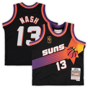 Mitchell & Ness Steve Nash Phoenix Suns Dashing Infant Black 1996/97 Hardwood Classics Retired Player Jersey Last chance! Grab this awesome jersey before it's gone for good.