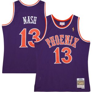 Mitchell & Ness Steve Nash Phoenix Classy Suns Purple 2005/06 Hardwood Classics Swingman Jersey Best - selling! Order this popular jersey before it's out of stock.