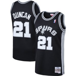 Mitchell & Ness Tim Duncan San Antonio Spurs Black 1998/99 Big & Tall Hardwood Classics Gorgeous Swingman Jersey Be a part of the action! Get this game - ready jersey.