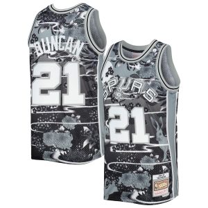 Mitchell & Ness Tim Duncan San Antonio Spurs Silver 1998/99 Hardwood Classics Stylish Lunar New Year Swingman Jersey Time - sensitive! Order now before the deal expires.