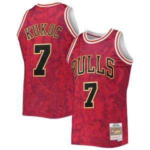 Mitchell & Ness Toni Kukoc Chicago Bulls Red Hardwood Classics 1997/98 Lunar Refined New Year Swingman Jersey Act fast! Only a handful left. Secure this amazing jersey now.