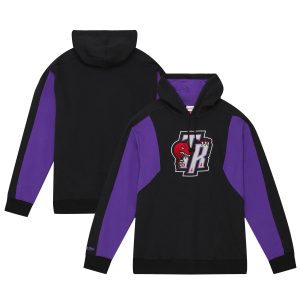Mitchell Captivating & Ness Toronto Raptors Black Color Block 2.0 Fleece Pullover Hoodie Perfect fit! Order this comfortable jersey.