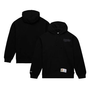 Mitchell & Ness Toronto Raptors Black Hardwood Classics Tonal Pullover Luxurious Hoodie Time - sensitive! Order now before the deal expires.