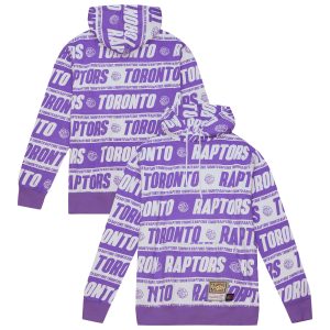Mitchell Refined & Ness Toronto Raptors Purple Hardwood Classics Teamwrap Pullover Hoodie Designed for performance! Get this functional jersey.