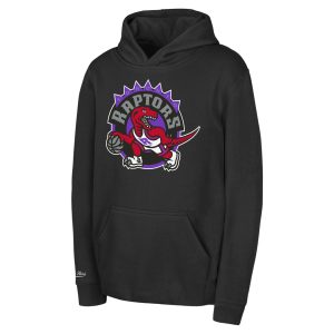 Mitchell & Ness Toronto Raptors Toddler Terrific Black Retro Logo Pullover Hoodie Exclusive design! Own a jersey like no other.