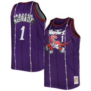 Mitchell & Ness Tracy McGrady Toronto Raptors Purple Big & Tall Hardwood Refined Classics 1998/99 Swingman Jersey Unbeatable style! Get this stylish jersey now.