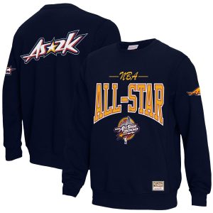Mitchell & Ness Unisex Navy 2000 NBA All Star Game Throwback Pullover Elegant Sweatshirt Exclusive design! Own a jersey like no other.