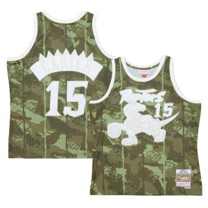 Mitchell & Ness Vince Carter Toronto Raptors Camo Hardwood Classics 1998/99 Ghost Green Swingman Classy Jersey For the true fans! Secure this authentic jersey now.
