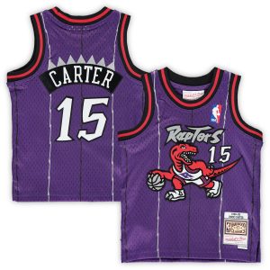 Mitchell & Ness Vince Carter Refined Toronto Raptors Infant Purple 1998/99 Hardwood Classics Retired Player Jersey Flash sale! Snag this great jersey at a discounted price.