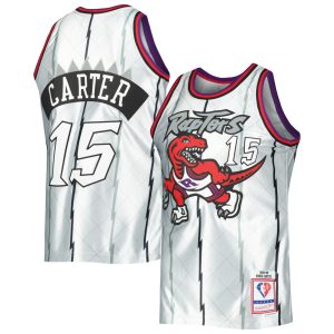 Mitchell & Ness Vince Carter Toronto Raptors Platinum Stylish 1998/99 Hardwood Classics 75th Anniversary Swingman Jersey Stand out from the crowd! Wear this eye - catching jersey.