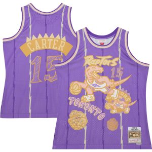 Mitchell & Ness Vince Carter Sophisticated Toronto Raptors Purple 1998/99 Swingman Sidewalk Sketch Jersey New arrival! Check out this fresh and exciting jersey.