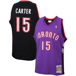 Mitchell & Ness Vince Carter Toronto Raptors Purple 1999/00 Exceptional Hardwood Classics Swingman Jersey For a short time only! Don't miss out on this fantastic jersey.