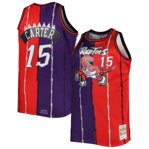 Mitchell & Ness Vince Carter Toronto Raptors Purple/Red Big & Tall Hardwood Classics 1998/99 Split Prime Swingman Jersey Flash sale! Snag this great jersey at a discounted price.