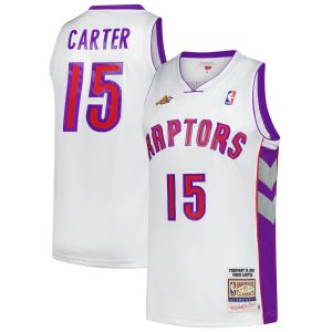 Mitchell & Ness Vince Carter Toronto Raptors White 2000 Splendid NBA All Star Game Authentic Jersey Upgrade your fan gear! Order this premium jersey today.