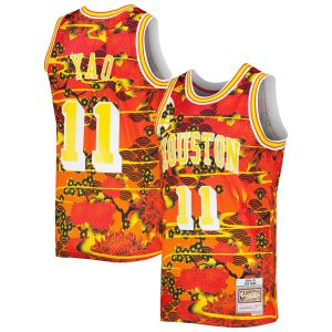 Mitchell & Ness Yao Ming Houston Rockets Red 2004/05 Sophisticated Hardwood Classics Lunar New Year Swingman Jersey Join the elite! Get this exclusive jersey.