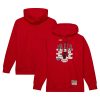 Mitchell & Ness x Tats Cru Chicago Bulls Red Hardwood Classics Brick Pullover Marvelous Hoodie Retailers