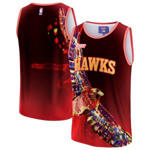 NBA & KidSuper Studios by Fanatics Atlanta Hawks Unisex Red Hometown Jersey Luxurious Designed for performance! Get this functional jersey.