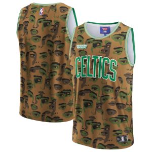 NBA & KidSuper Studios by Fanatics Boston Celtics Unisex Brown Elegant Hometown Jersey Retailers