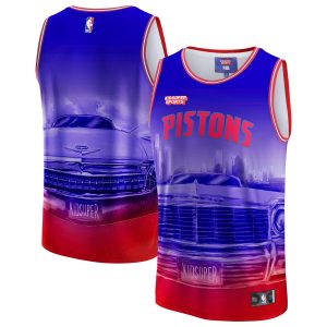 NBA & KidSuper Studios by Fanatics Detroit Pistons Unisex Red Hometown Marvelous Jersey Stand out from the crowd! Wear this eye - catching jersey.