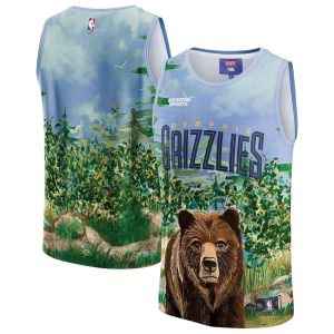 NBA & KidSuper Studios by Superb Fanatics Memphis Grizzlies Unisex Teal Hometown Jersey High - demand item! Order this sought - after jersey immediately.