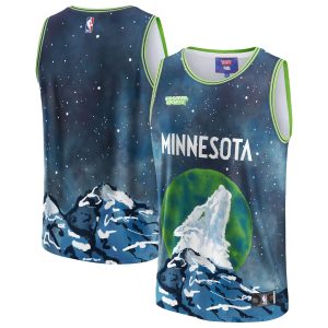 NBA & KidSuper Studios by Fanatics Minnesota Refined Timberwolves Unisex Blue Hometown Jersey Last chance! Grab this awesome jersey before it's gone for good.