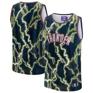 NBA & KidSuper Studios by Fanatics Oklahoma City Thunder Unisex Fabulous Black Hometown Jersey Proven quality! Invest in this reliable jersey.