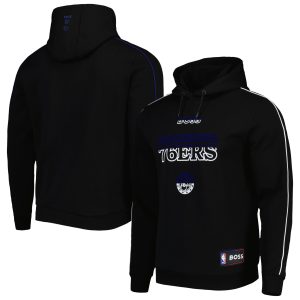 NBA x Hugo Boss Philadelphia 76ers Black Amazing Team Bounce Tri Blend Pullover Hoodie Last chance! Grab this awesome jersey before it's gone for good.