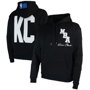 NBA x Keiser Clark Black/White No Caller ID Pullover Hoodie Superior Limited stock! Be quick and grab this must - have jersey to support your team.