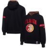 NBA x Two Hype Atlanta Hawks Black Culture & Hoops Collection Premium Pullover Striking Hoodie Enhance your game - day look! Get this fashionable jersey.