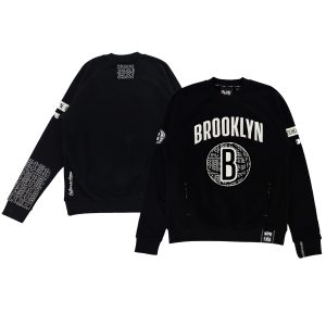 NBA x Two Hype Brooklyn Nets Unisex Black Culture & Hoops Heavyweight Pullover Prime Sweatshirt Flash sale! Snag this great jersey at a discounted price.