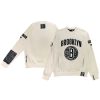 NBA x Two Hype Brooklyn Elegant Nets Unisex Cream Culture & Hoops Heavyweight Pullover Sweatshirt Show your dedication! Own this special jersey for your team.