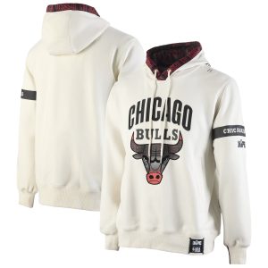 NBA x Two Hype Chicago Bulls Cream Culture & Hoops Collection Premium Luxurious Pullover Hoodie Limited edition! Don't miss your chance to own this unique jersey.