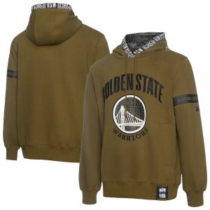 NBA Stylish x Two Hype Golden State Warriors Olive Culture & Hoops Collection Premium Pullover Hoodie Authentic look! Wear this genuine jersey.