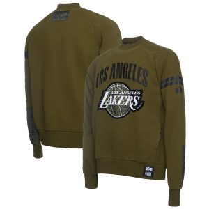 NBA x Two Hype Dashing Los Angeles Lakers Olive Culture & Hoops Collection Premium Pullover Sweatshirt Hurry! Exclusive offer. Get your hands on this outstanding jersey right away.