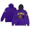 NBA x Two Hype Los Angeles Lakers Unisex Purple Culture & Hoops Heavyweight Charming Pullover Hoodie Proven quality! Invest in this reliable jersey.