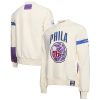 NBA x Two Hype Philadelphia 76ers Remarkable Cream Culture & Hoops Collection Premium Pullover Sweatshirt Time - sensitive! Order now before the deal expires.
