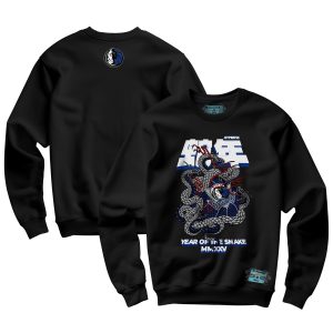 NBALab x Hyperfly Dallas Mavericks Unisex Black Year of the Snake Lunar New Striking Year Collection Sweatshirt Customizable! Personalize this great jersey.