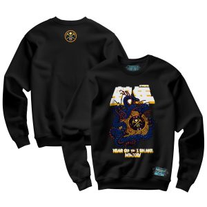NBALab x Hyperfly Denver Nuggets Unisex Black Year of the Snake Lunar New Year Collection Impressive Sweatshirt Act fast! Only a handful left. Secure this amazing jersey now.