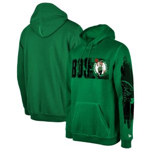 New Era Boston Alluring Celtics Green Tip Off Collection Pullover Hoodie Enhance your game - day look! Get this fashionable jersey.