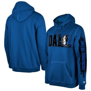 New Era Dallas Mavericks Blue Tip Off Collection Exquisite Pullover Hoodie Flash sale! Snag this great jersey at a discounted price.