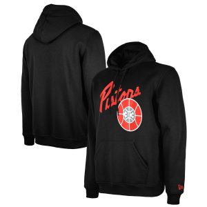 New Era Detroit Pistons Premium - grade Black 2024/25 City Edition Pullover Hoodie For the true fans! Secure this authentic jersey now.