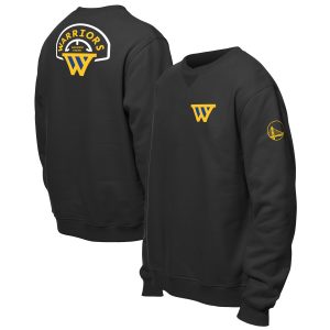 New Era Golden State Gorgeous Warriors Black "W" Statement Pullover Sweatshirt New arrival! Check out this fresh and exciting jersey.