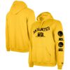 New Era Golden State Warriors Gold Big & Tall 2023/24 City Edition Pullover Impressive Hoodie Collectors