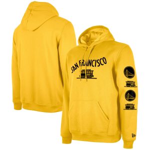 New Era Marvelous Golden State Warriors Yellow Big & Tall 2023/24 City Edition Jersey Pullover Hoodie Unbeatable style! Get this stylish jersey now.